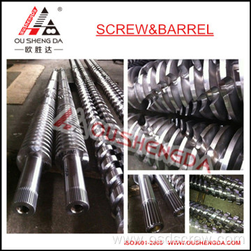 Conical Twin Screw Barrel for Extruder Machine/PVC pipe/profile/WPC